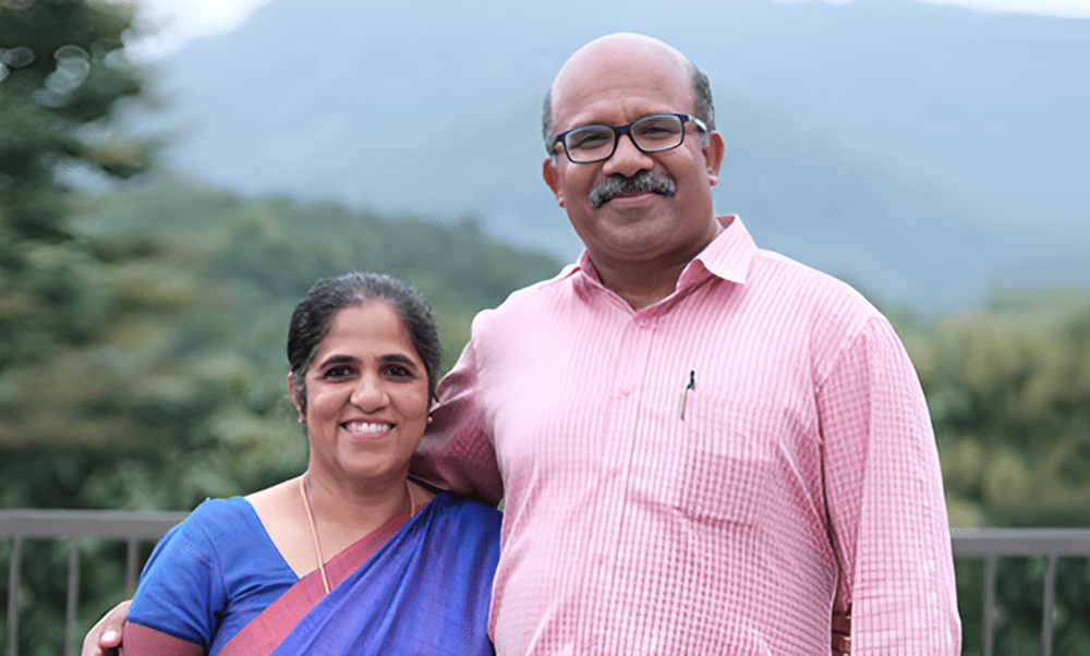 Founders Mr. and Mrs. Cherian